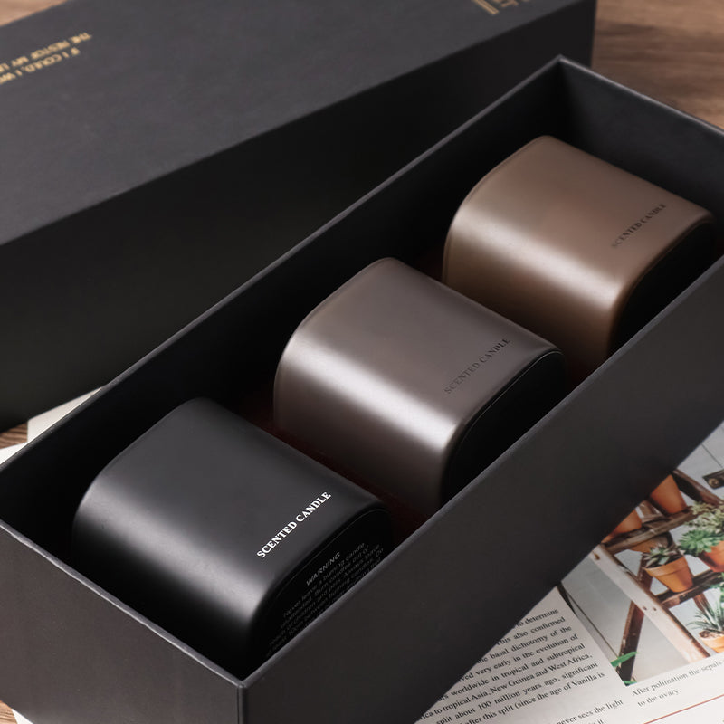 Set Exclusivo de 3 Velas – Olfactive Architects